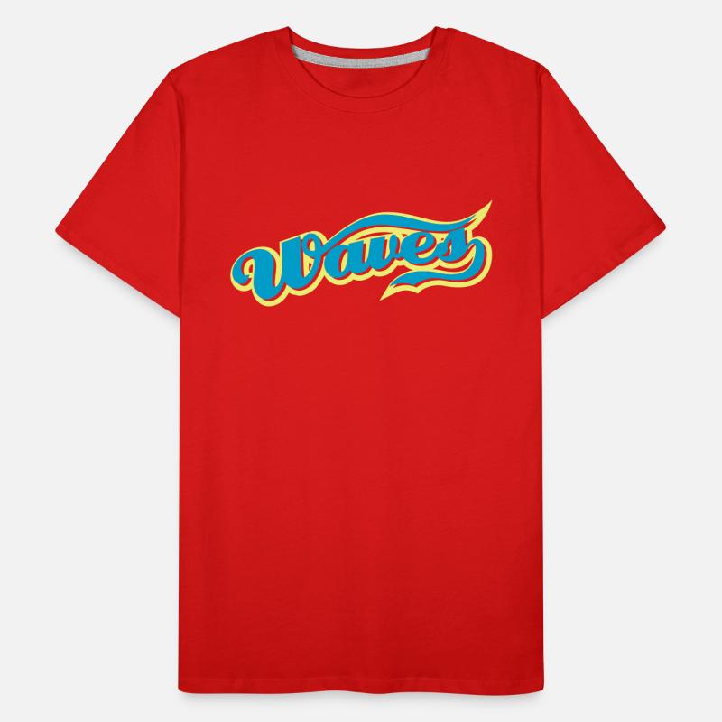 waves T-shirt bio Premium Homme