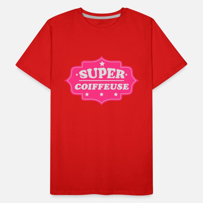 Super coiffeuse Men's Premium Organic T-Shirt