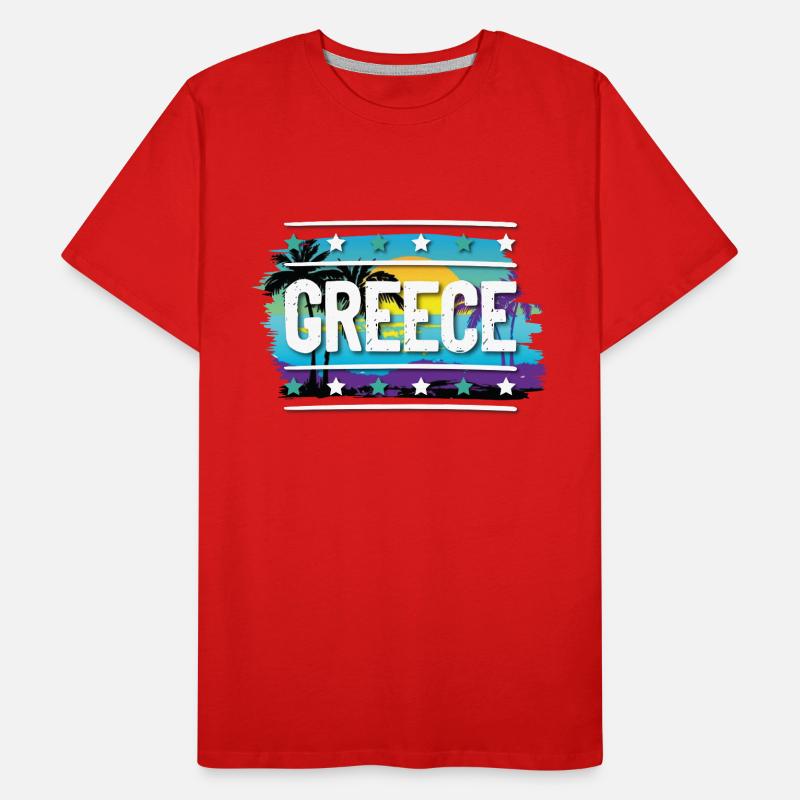 Grèce T-shirt bio Premium Homme