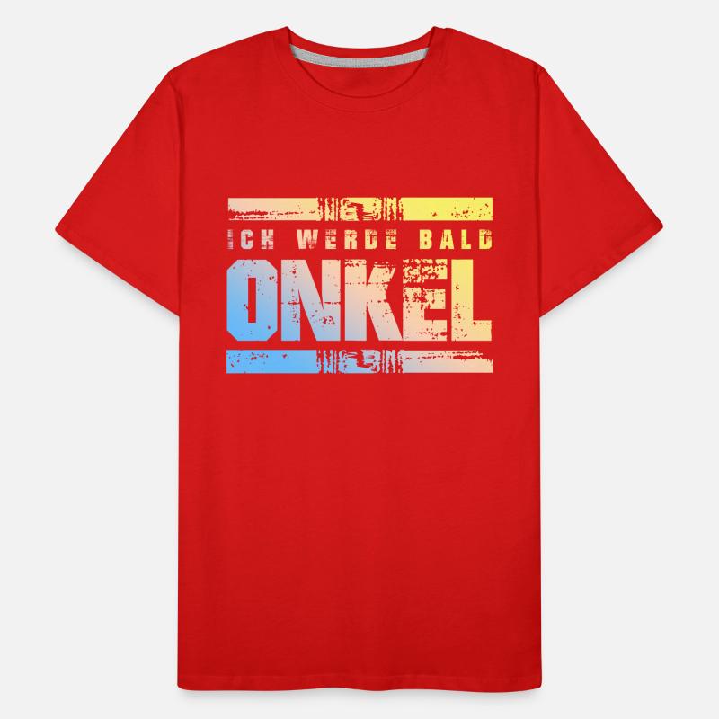 Ich werde Bald Onkel Männer Premium Bio T-Shirt