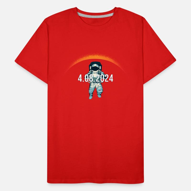 Total Solar Eclipse 2024 - 4.08.24 America Men's Premium Organic T-Shirt