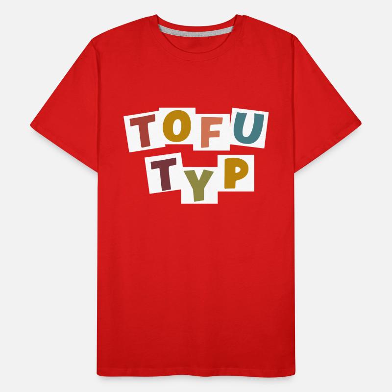 Tofu-Typ Männer Premium Bio T-Shirt