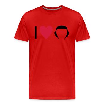Wasserball - Männer Premium Bio T-Shirt - Rot - Vorne - Damien (186cm)