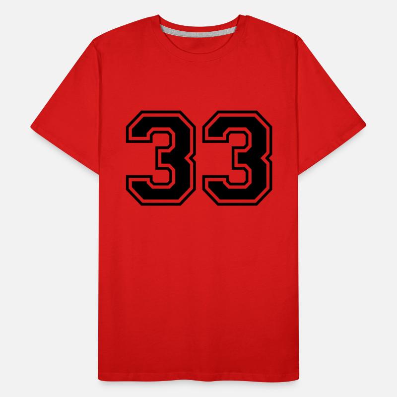 33 Men's Premium Organic T-Shirt
