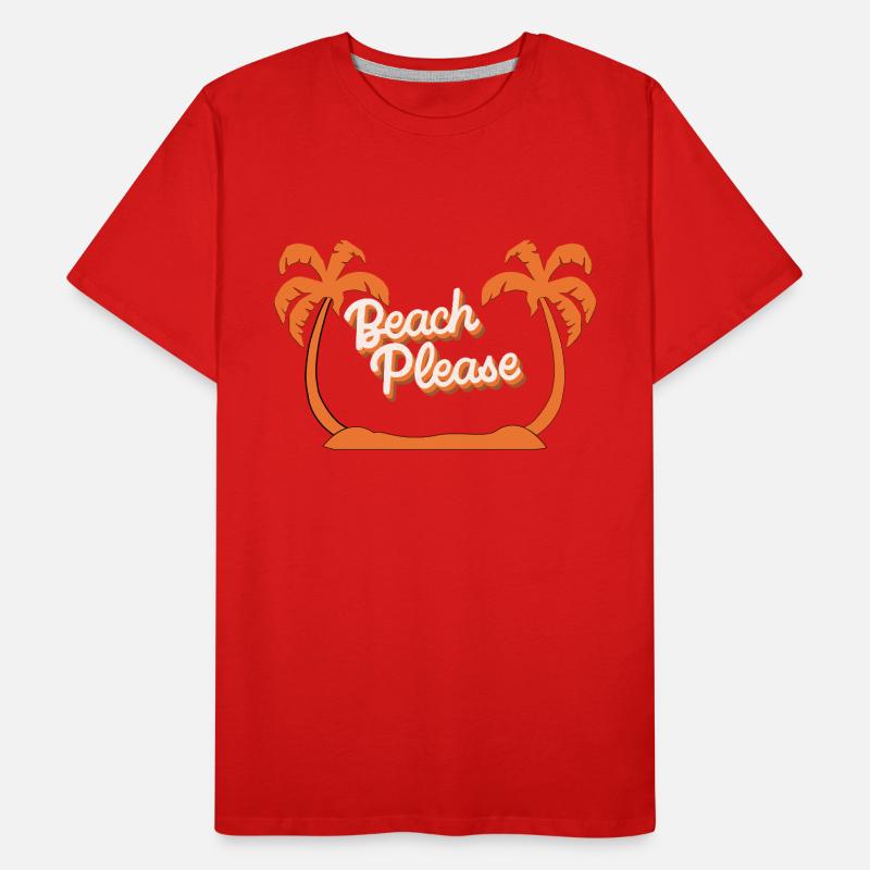 Beach Please Männer Premium Bio T-Shirt