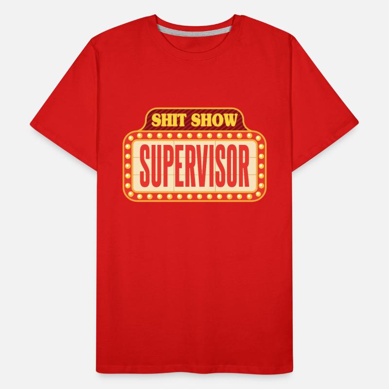 Zirkus Scheißshow Supervisor Männer Premium Bio T-Shirt