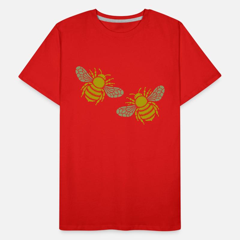 Bee 2 Men's Premium Organic T-Shirt