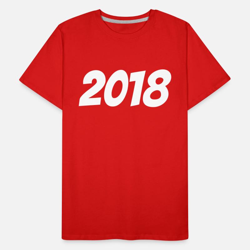 2018 Men's Premium Organic T-Shirt