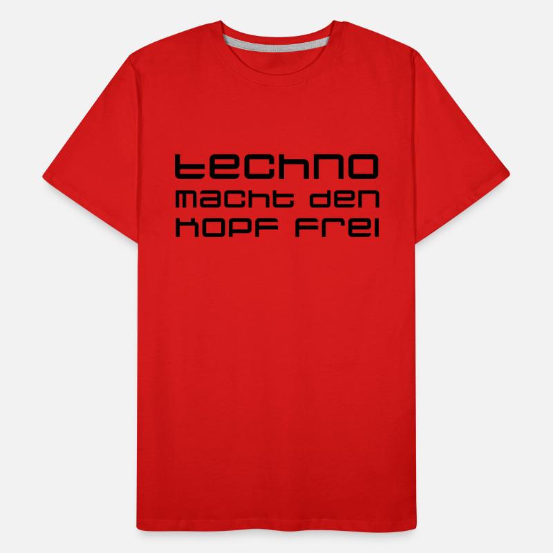 techno Men's Premium Organic T-Shirt