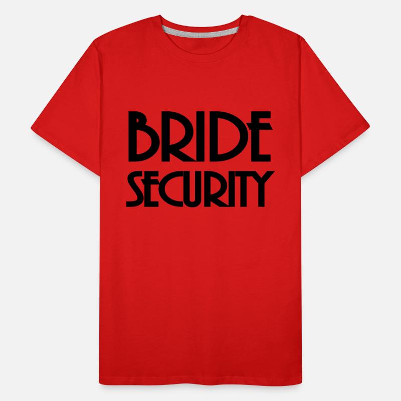 Bride Security Männer Premium Bio T-Shirt