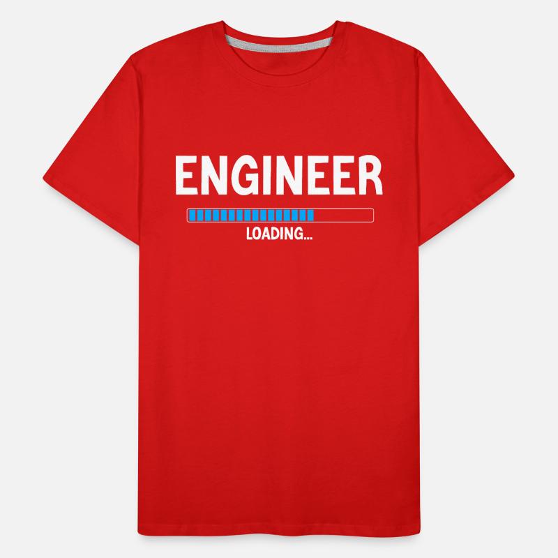 Engineer Engineer Personalized Humor Gift Men's Premium Organic T-Shirt