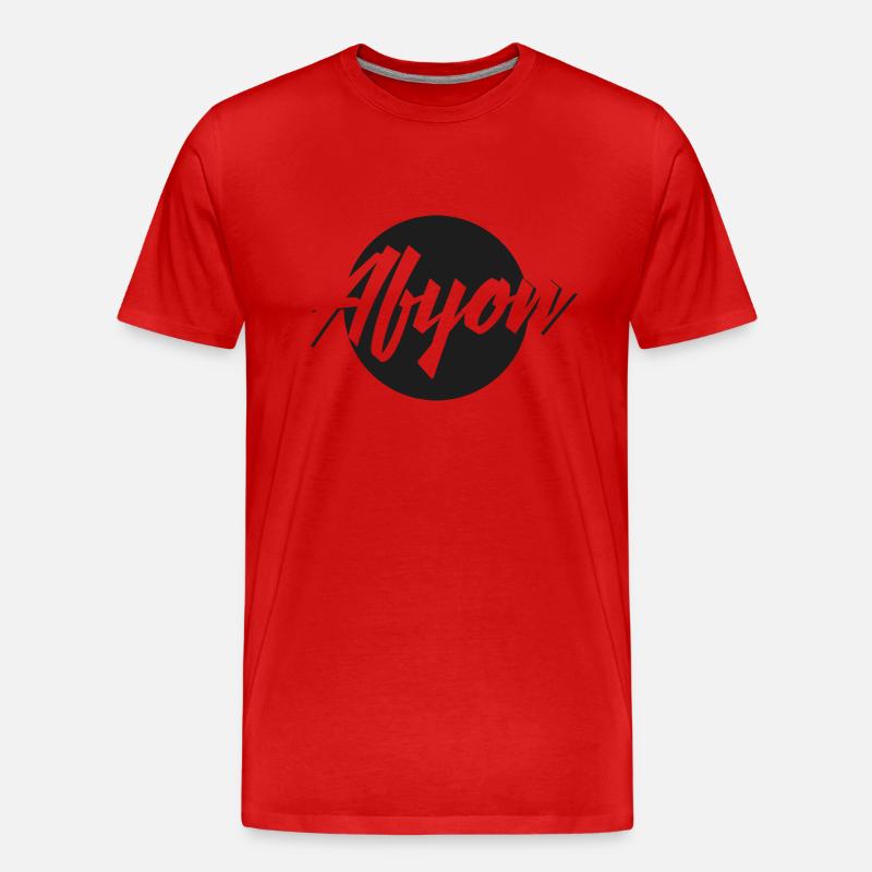 Afyon - Männer Premium Bio T-Shirt - Rot