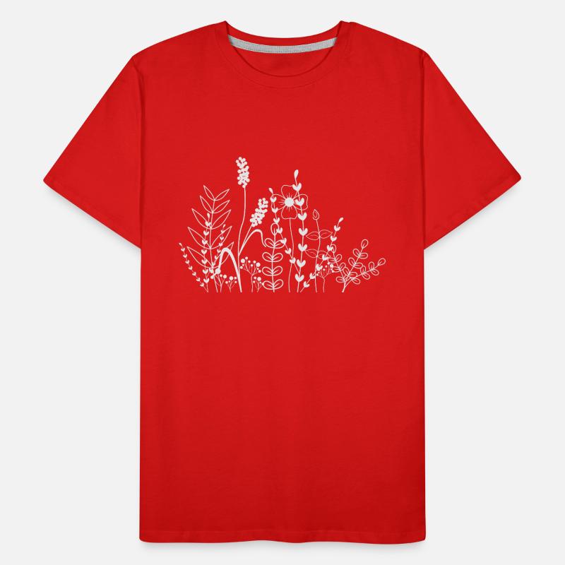Pré fleuri T-shirt bio Premium Homme