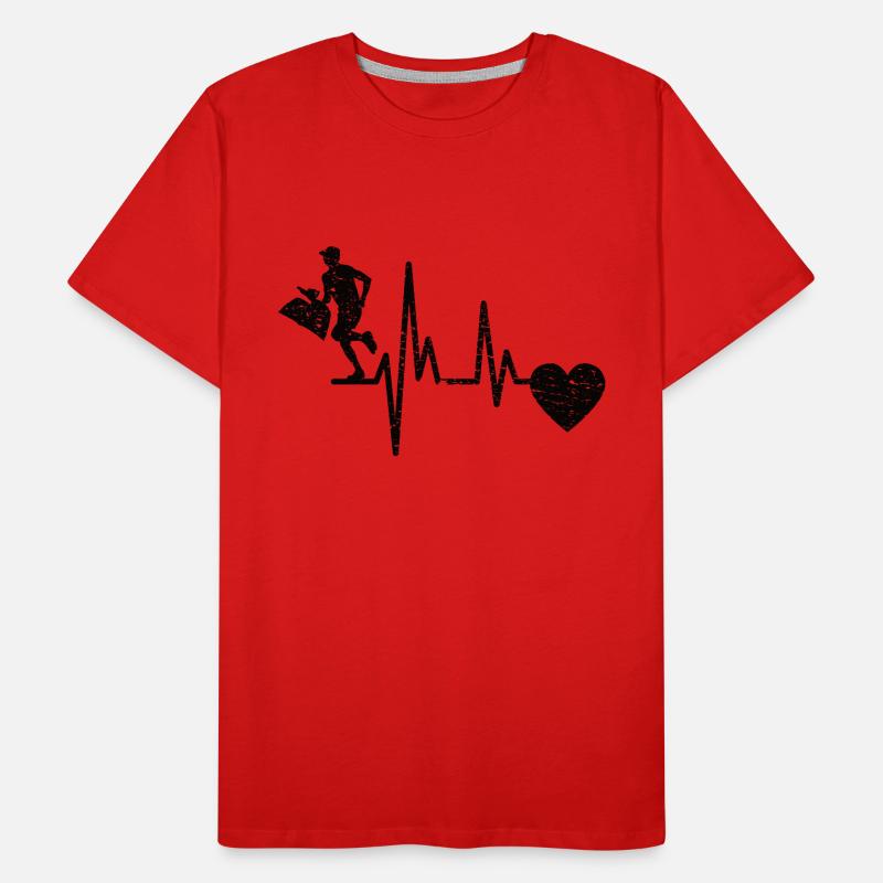 Plogging Cadeau Jogging Garbage Picking Plogging T-shirt bio Premium Homme