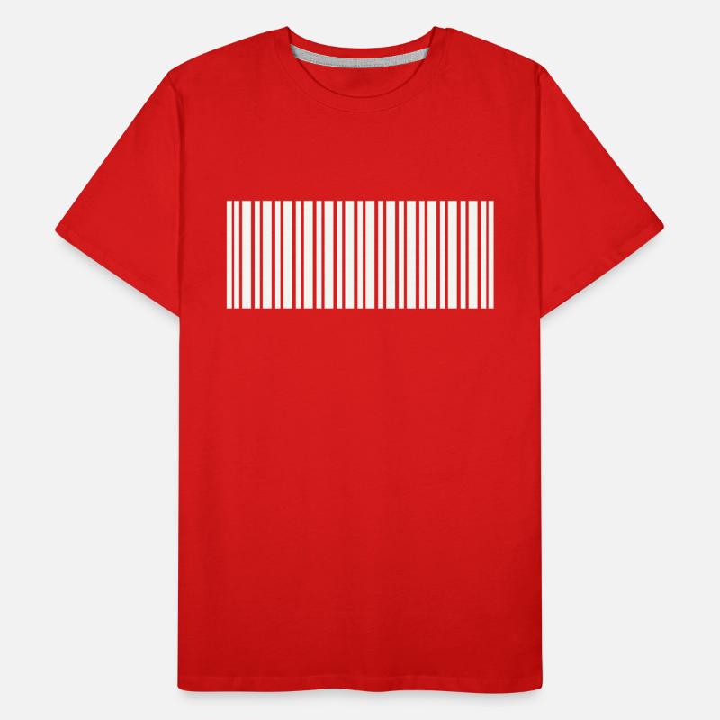 Code-barres T-shirt bio Premium Homme