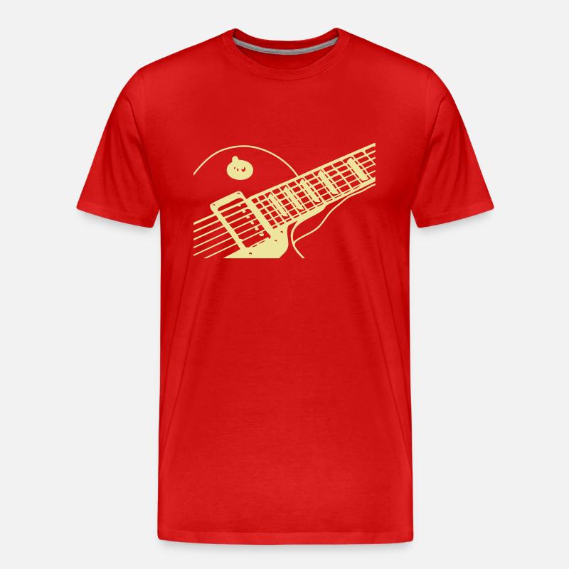 Paula - Männer Premium Bio T-Shirt - Rot