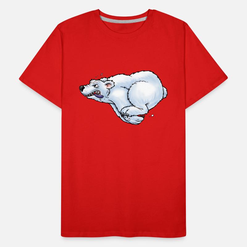 Eisbär Männer Premium Bio T-Shirt