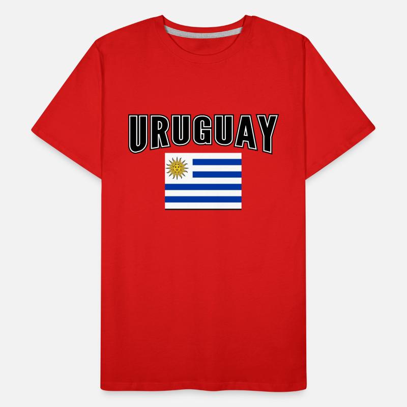Uruguay T-shirt bio Premium Homme
