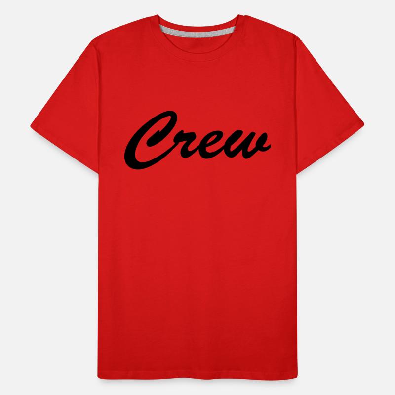 crew T-shirt bio Premium Homme