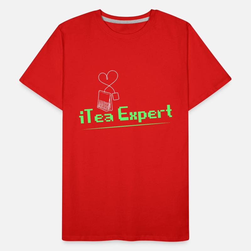 iTea Expert Software Coding Männer Premium Bio T-Shirt