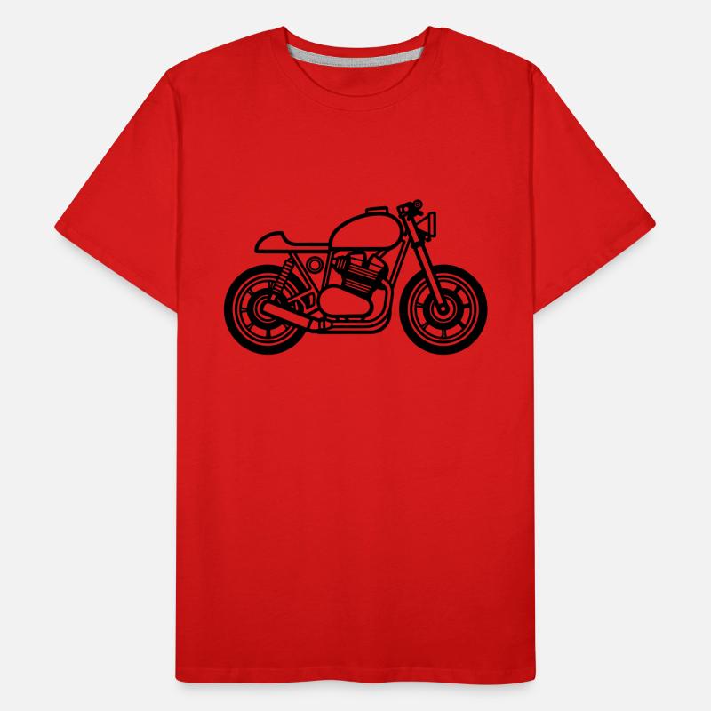 Motorcycle Men's Premium Organic T-Shirt