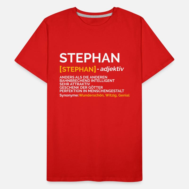 Stephan T-shirt bio Premium Homme