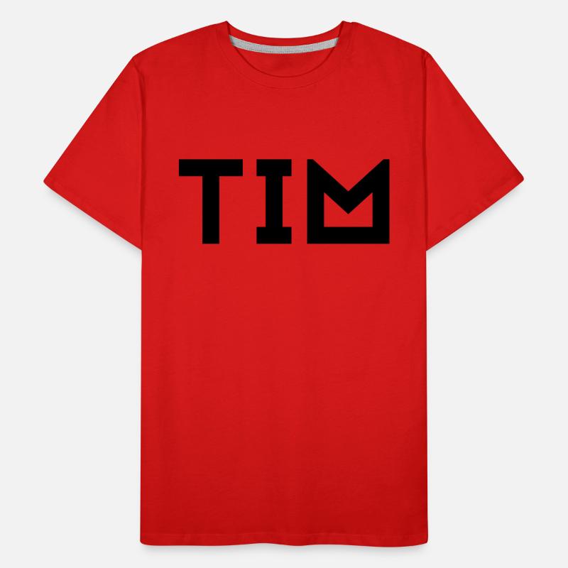 First name Tim Men's Premium Organic T-Shirt