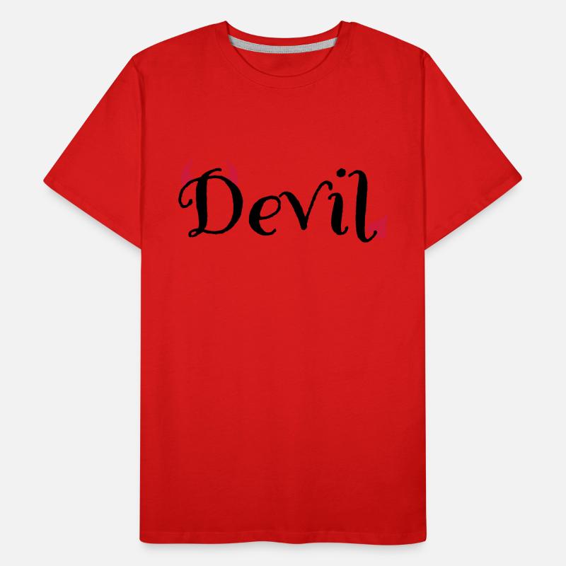 Devil Männer Premium Bio T-Shirt