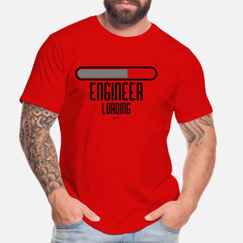 loading loading loading engineer please wait wait Men's Premium Organic T-Shirt