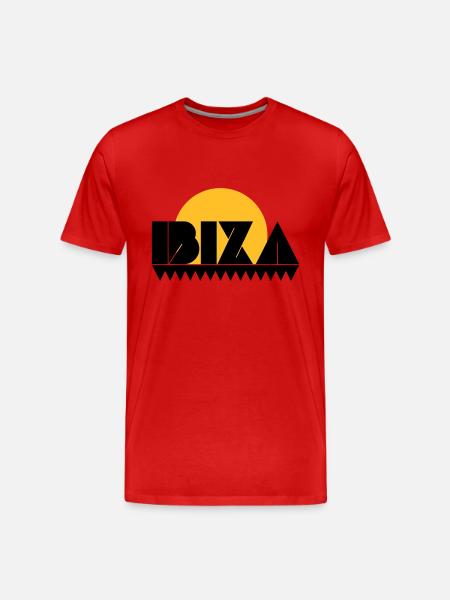 Ibiza - Men's Premium Organic T-Shirt - red