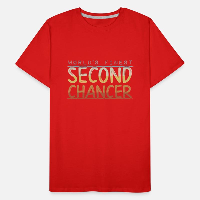 World's Finest Second Chancer | Second Chance Men's Premium Organic T-Shirt