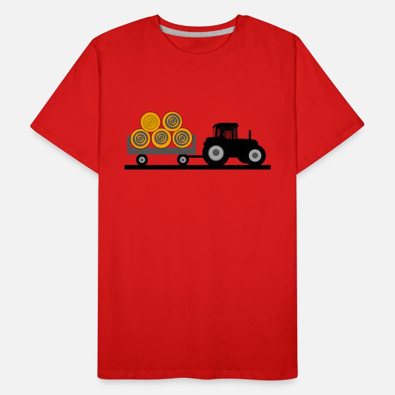 Tractor Men's Premium Organic T-Shirt