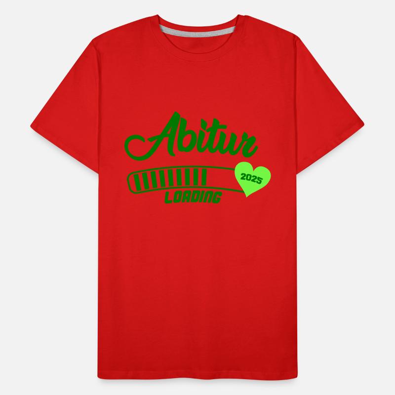 Abitur Loading 2025 T-shirt bio Premium Homme