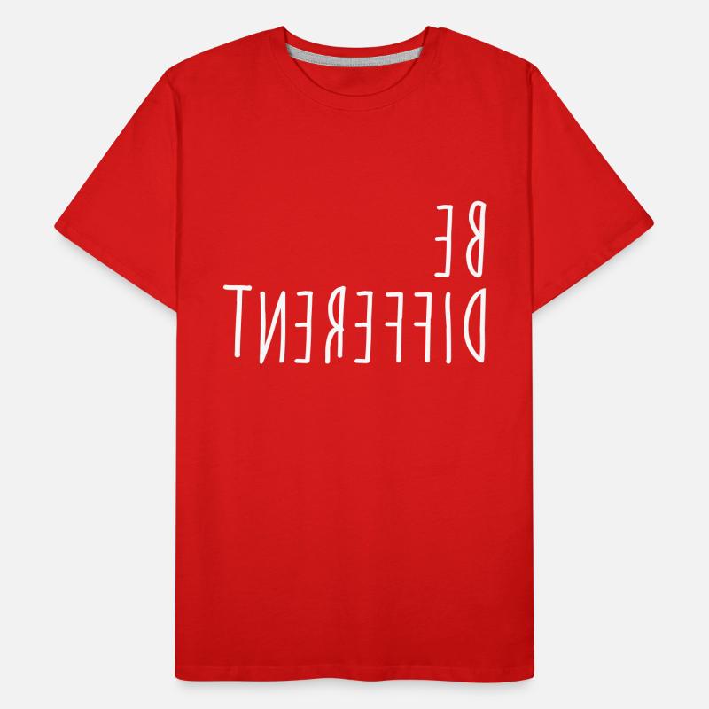 Be different Men's Premium Organic T-Shirt