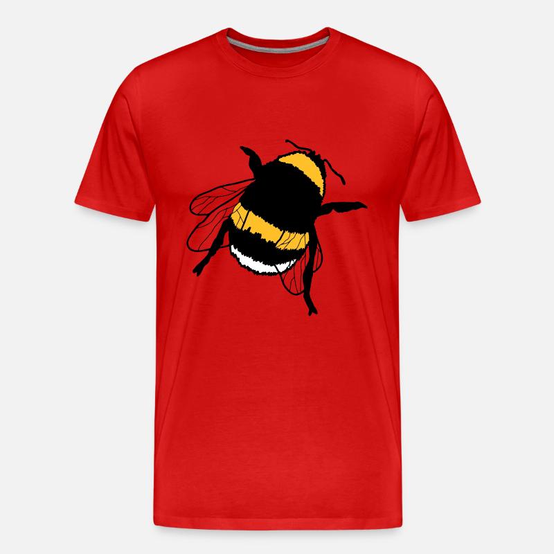 Hummel - Männer Premium Bio T-Shirt - Rot