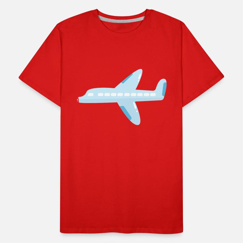 airplane Men's Premium Organic T-Shirt