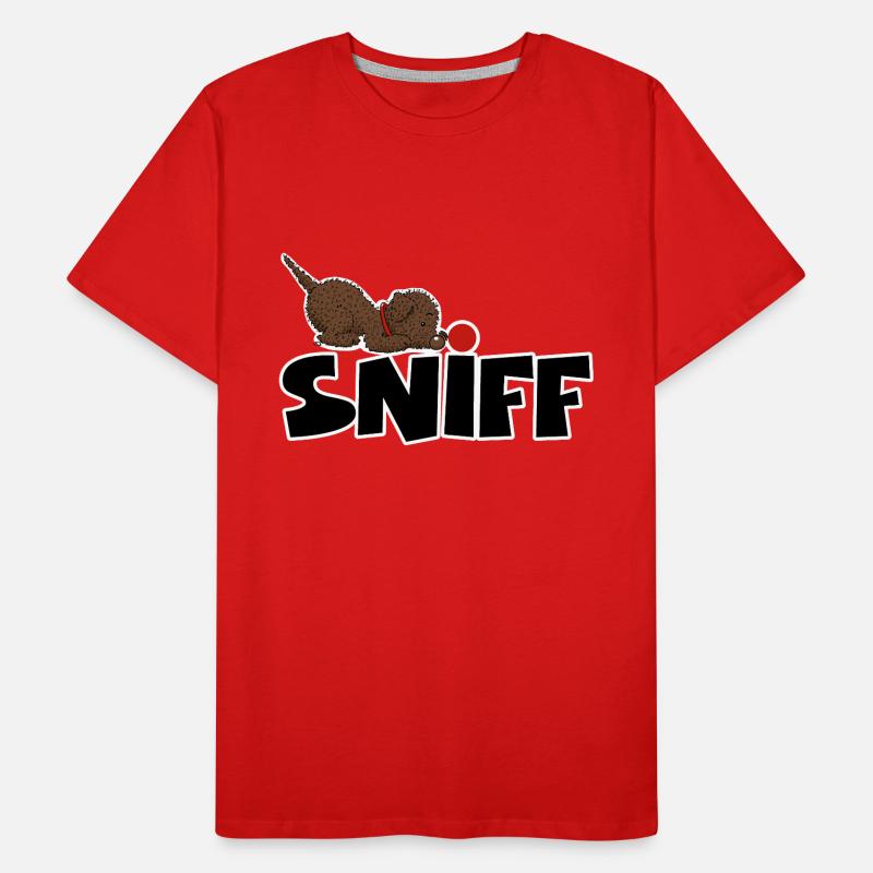 sniff1 2 Männer Premium Bio T-Shirt