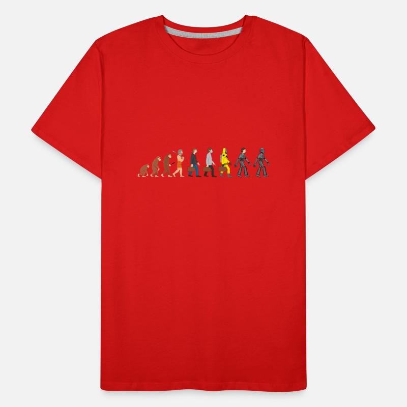 Evolution our far future Men's Premium Organic T-Shirt