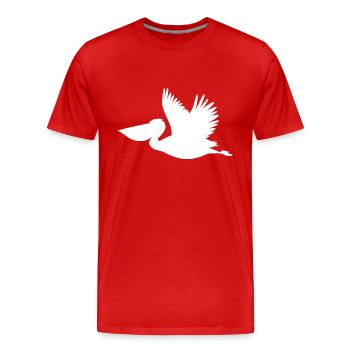 Safari Zoo Animal Safari Zoo - T-shirt bio Premium Homme - rouge - Devant - Damien (186cm)
