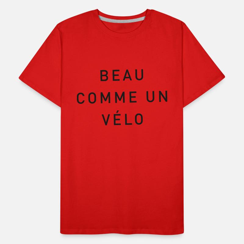 BEAU COMME UN VÉLO T-shirt bio Premium Homme