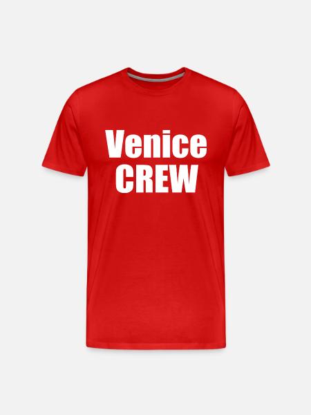 Venice Crew - Men's Premium Organic T-Shirt - red