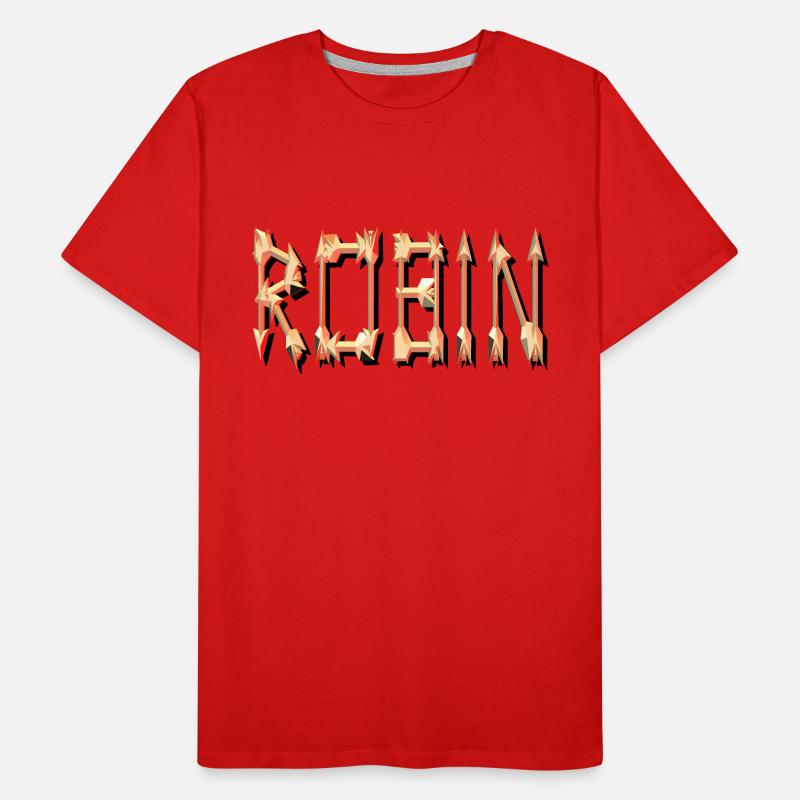 robin2 Männer Premium Bio T-Shirt
