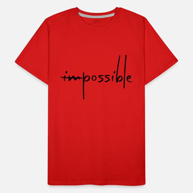 UNMÖGLICH MÖGLICH Männer Premium Bio T-Shirt
