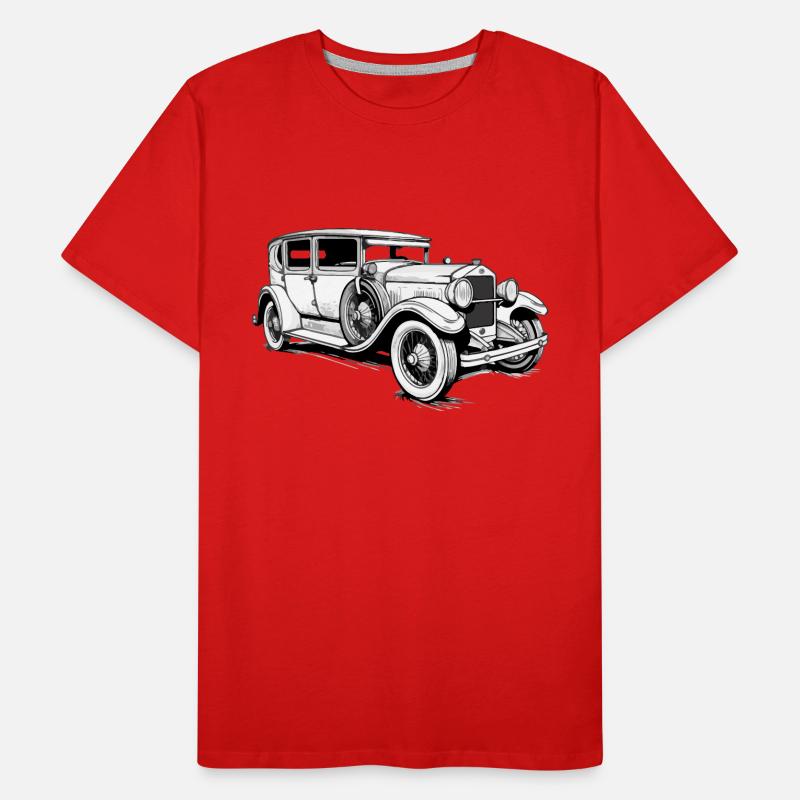 Oldtimer Männer Premium Bio T-Shirt