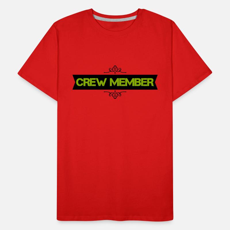 membre d’équipage T-shirt bio Premium Homme
