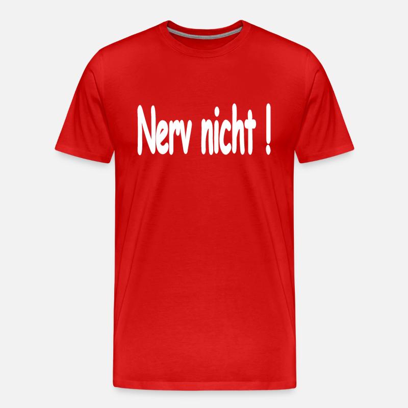 Auto - Männer Premium Bio T-Shirt - Rot