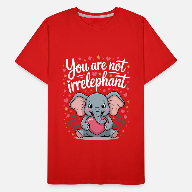 Vous n’êtes pas Irrelephant T-shirt bio Premium Homme