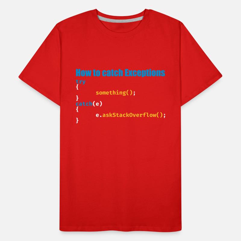 Programmer, Software, Computer Science, Developer Men's Premium Organic T-Shirt