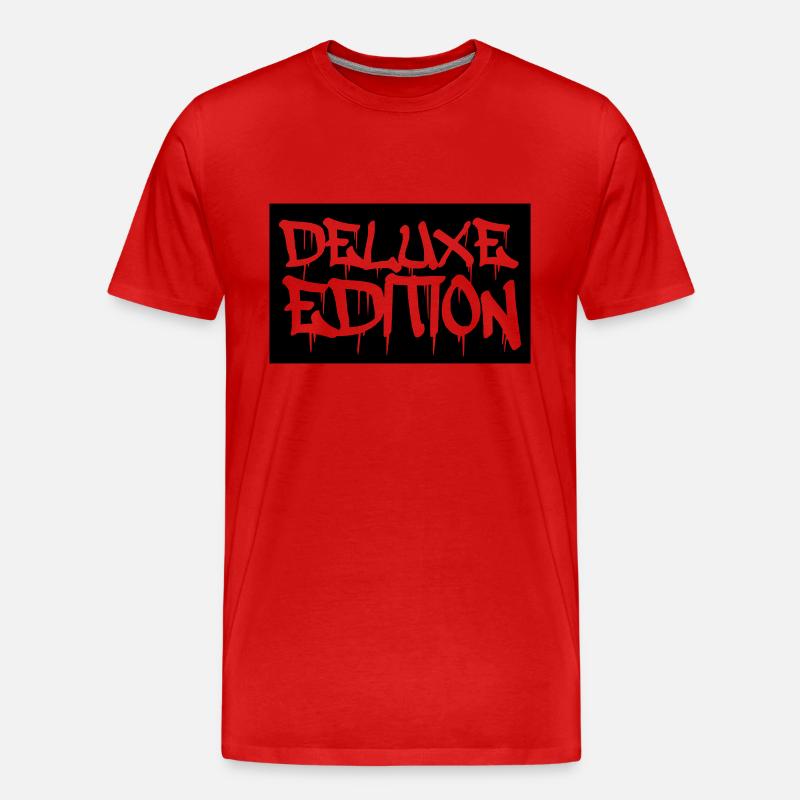 Deluxe Edition - Männer Premium Bio T-Shirt - Rot