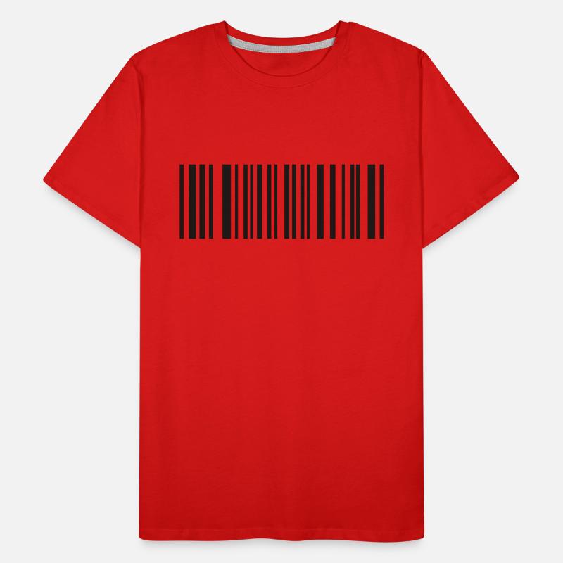 EAN Product Code Men's Premium Organic T-Shirt